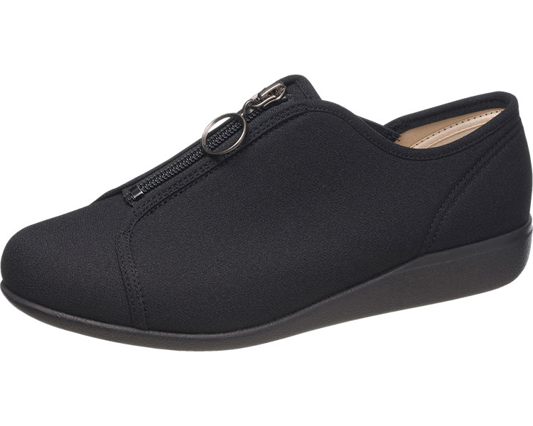 快歩主義　L176　婦人用 / 23.5cm　ブラック 1足