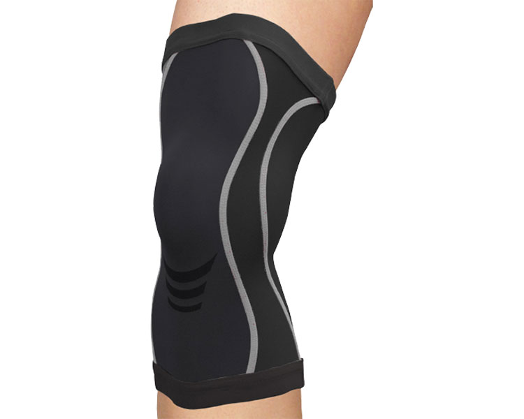 皮膚感覚ひざサポーターDX / 132505 LL ブラック×グレー 1個