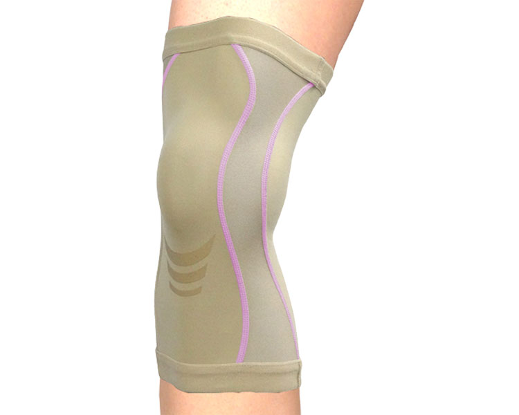 皮膚感覚ひざサポーターDX / 132531 M ベージュ×ピンク 1個