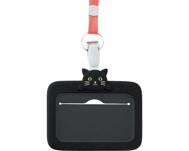 【SS限定 38万商品以上10%OFF】 SMART　FIT　PuniLabo（スマートフィットプニラボ）　IDカードホルダー / A7804-3　クロネコ 1個
