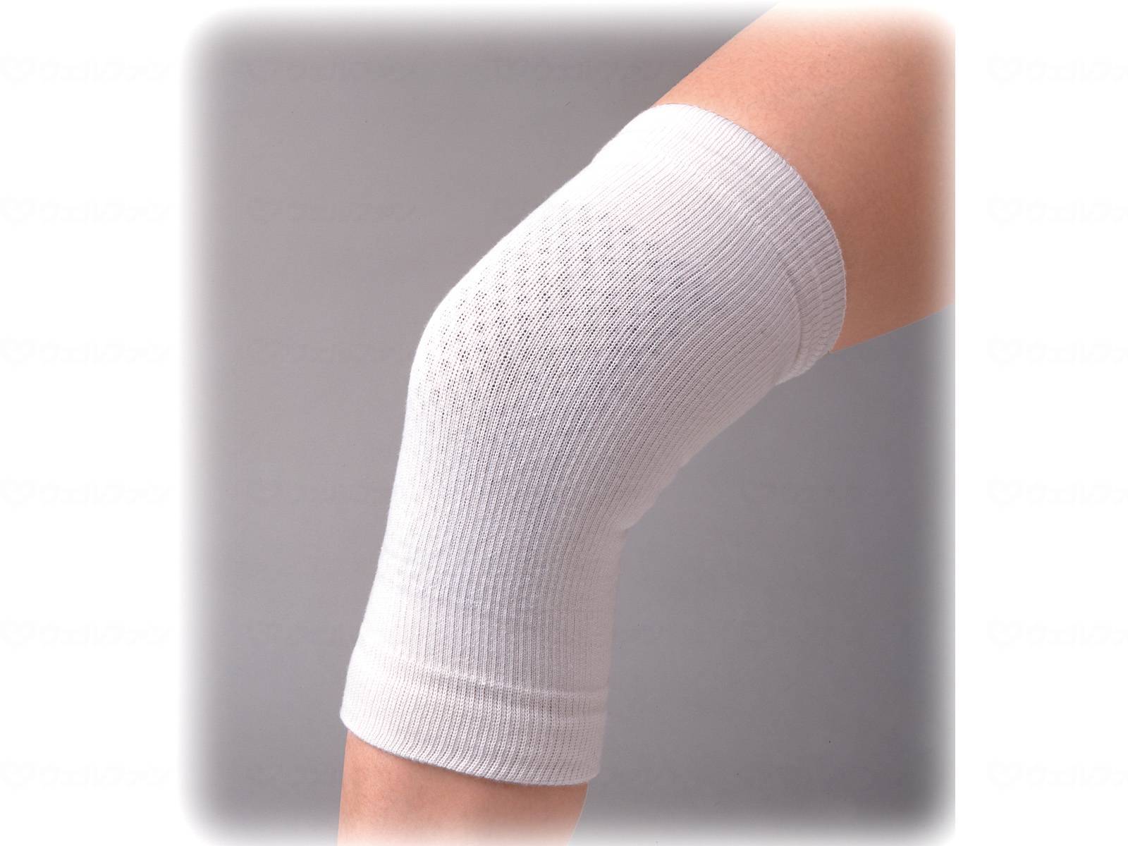 セルヴァンチタンサポーター ひざ用（2枚入） ホワイト M-L