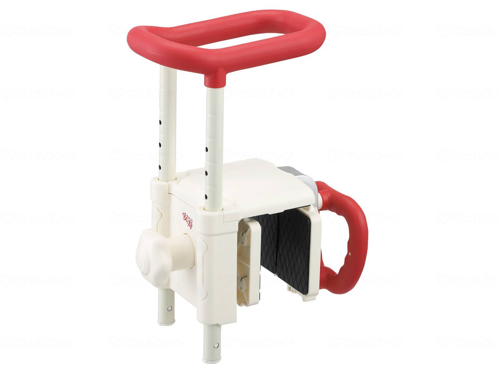 アロン化成浴槽手すりUST-130R レッド