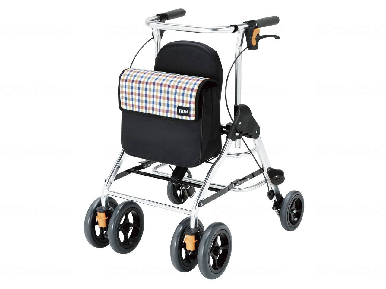 幸和製作所歩行車 テイコブ リトル HS05 チェックブルー（CB）