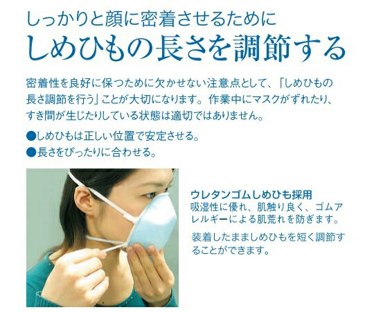 【SS限定 38万商品以上10%OFF】 使い捨て式防じんマスク(ヘッドループ) ハイラック...