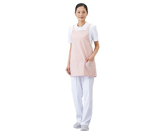 エプロンG (ショート丈/フリーサイズ) ピンク 3008 1枚