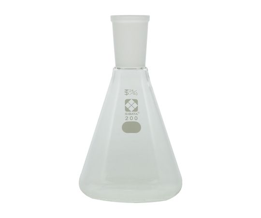 仕様 入数：1個 容量：200mL 摺合：24/40 高さ(mm)：143 外径φ(mm)：81 材質：ほうけい酸ガラス ガラス種類：H仕様 入数：1個 容量：200mL 摺合：24/40 高さ(mm)：143 外径φ(mm)：81 材質：ほうけい酸ガラス ガラス種類：H