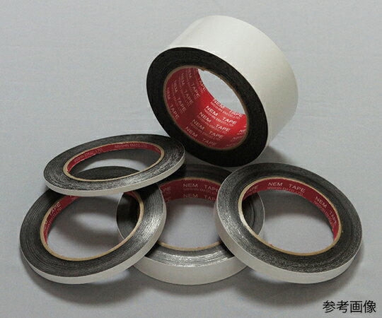 特徴 SEM観察用に仕様変更したカーボン両面テープです。 基材をアルミにすることで表面が滑らかになり、低倍率から中倍率においては背景を気にすることなく観察できます。 ドリフトが軽減されており、高倍率では微粒子などの観察がしやくすくなっていま...