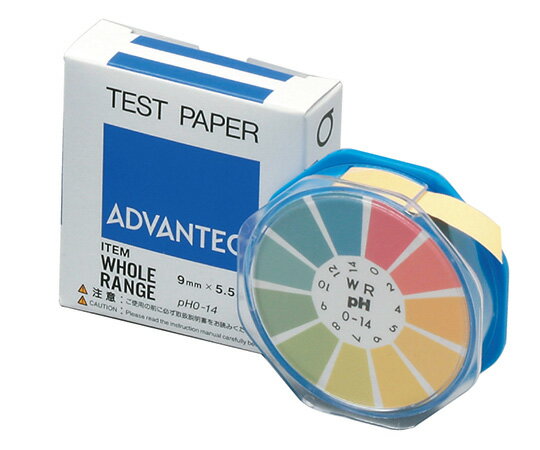 pH試験紙 ロールタイプ WR 07011040 1巻