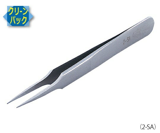 MEISTER ピンセット SA(耐酸鋼)製 クリーンパック No.2 2-SA 1本