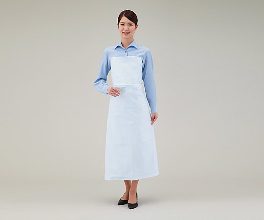 特徴 首や腰をひもでくくったりせず、特殊スプリングの効用で簡単に着脱でき、とても便利です。仕様 材質：PVC（塩化ビニル樹脂） 腰廻：90cm 入数：1枚入 色：白 幅×丈：850×1130mm特徴 首や腰をひもでくくったりせず、特殊スプリングの効用で簡単に着脱でき、とても便利です。仕様 材質：PVC（塩化ビニル樹脂） 腰廻：90cm 入数：1枚入 色：白 幅×丈：850×1130mm