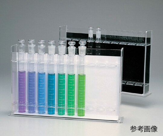 比色管台(アクリル製) 50mL用 H-5 1個