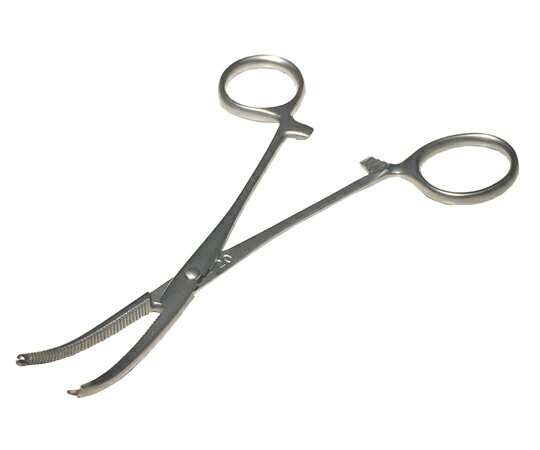 止血鉗子(ハズシ) 有鈎反 180mm F-2D(大) 1本