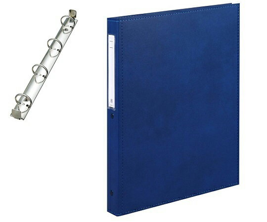 カルテブック A4・4穴・スタンダード ブルー CY4-4L 1冊