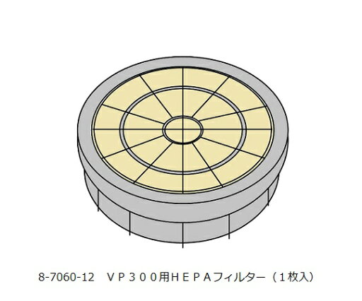ドライバキュームクリーナー交換用HEPAフィルター 1枚 ドライバキュームクリーナー交換用HEPAフィルター 1枚