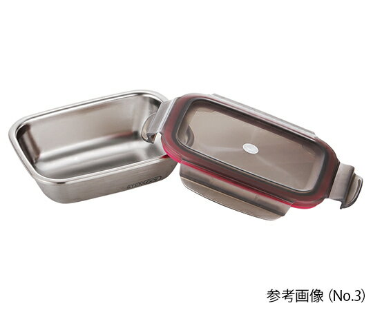 ステンレス角型容器 1900mL No.9 1個