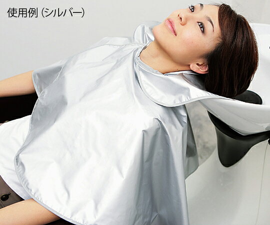 福祉用具のバリューケアの【期間限定!対象商品P2〜20倍】 シャンプーケープ(クッション付き)ブルー 3770-5 1枚｜アングル3