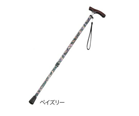 伸縮杖(スリムネックタイプ) ペイズリー(女性用) B059-608SD-677 1本