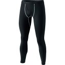 おたふく BTパワーストレッチ 前開きロングタイツ ブラック 3L 1着 (JW165BK3L)