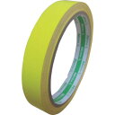日東エルマテ 蛍光テープ 15mm×5m レモンイエロー 1巻 (LK15LY)