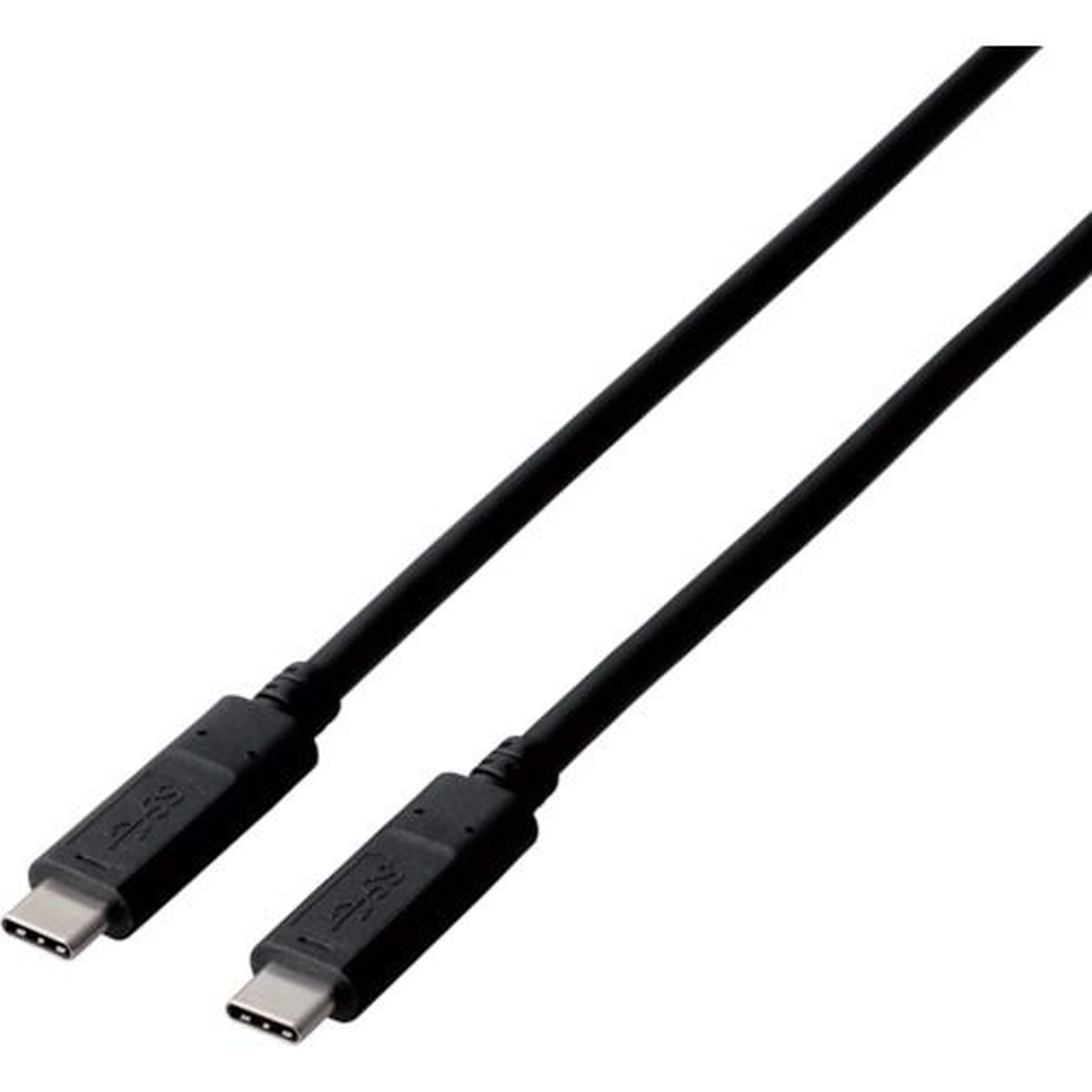 ELECOM USB3.1ケーブル(C−C、PD対応) 2.0m ブラック 1個 (MPACC13A20NBK)