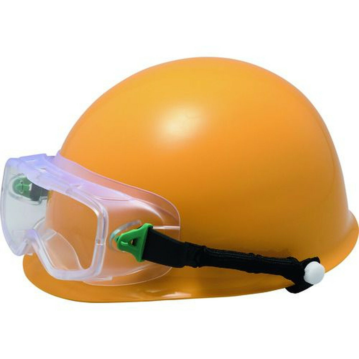 ミドリ安全 ゴーグル型 保護メガネ ヘルメット取付式 VG−502F SPG 1個 (VG-502F-SPG)