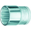 GEDORE 【売切廃番】 12角ソケット 11/32 差込角9.5mm 1個 (2101017)
