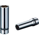 ネプロス インチ 9.5sq.ディープソケット(六角) 対辺寸法5/16inch 全長55mm 1個 (NB3L516)
