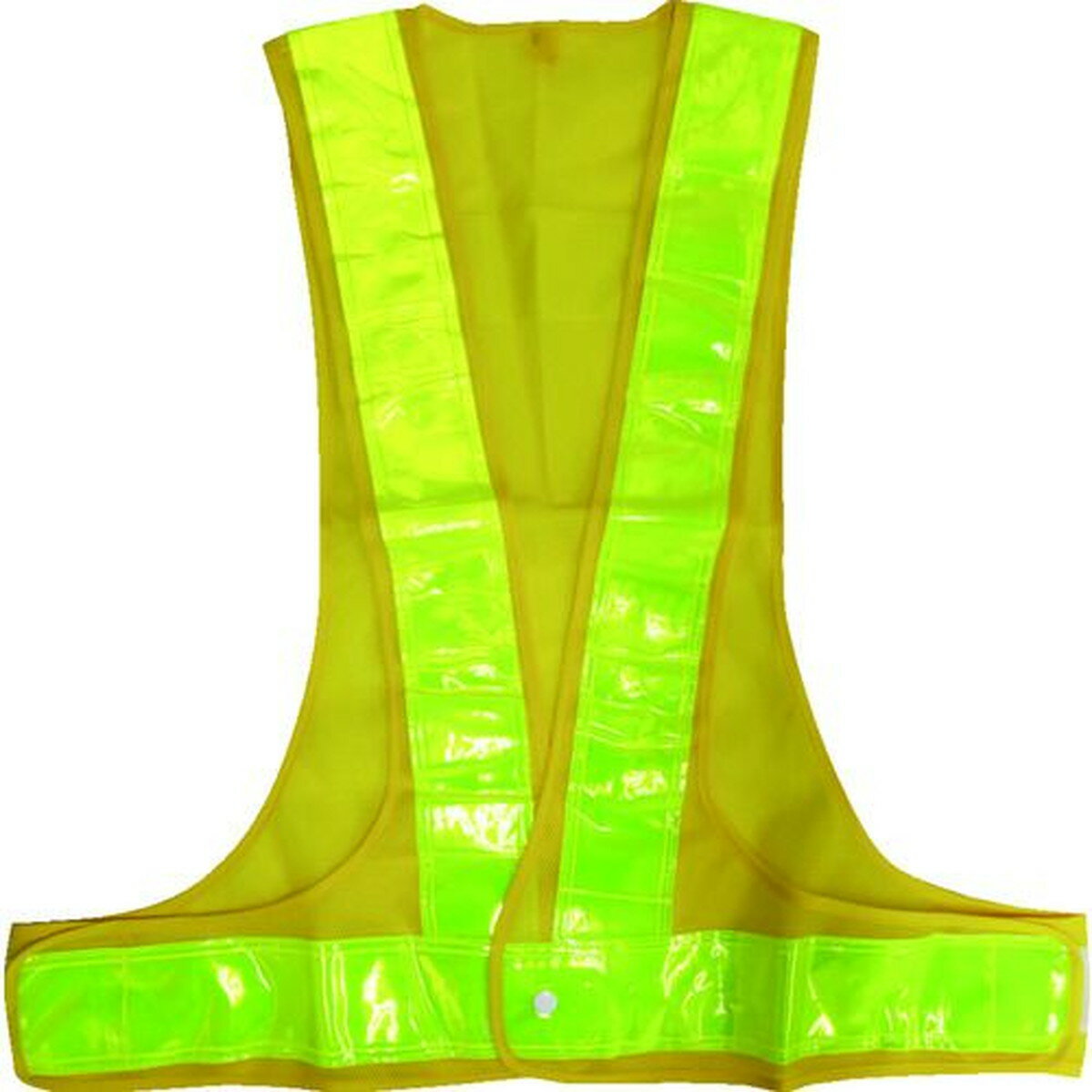 ミズケイ 安全ベスト/70mmタイプキングサイズ<黄/黄> 1着 (5917626)