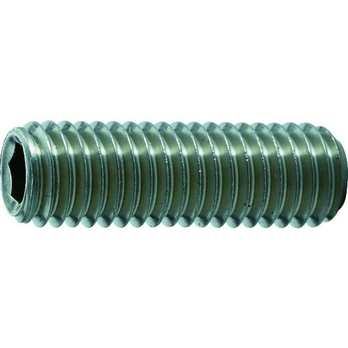 TRUSCO 六角穴付止めネジ 平先 ステンレス M8x6 35本入 1PK (B77-0806)