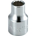 TONE ソケット(12角) 対辺寸法14mm 全長35mm 1個 (4D14)