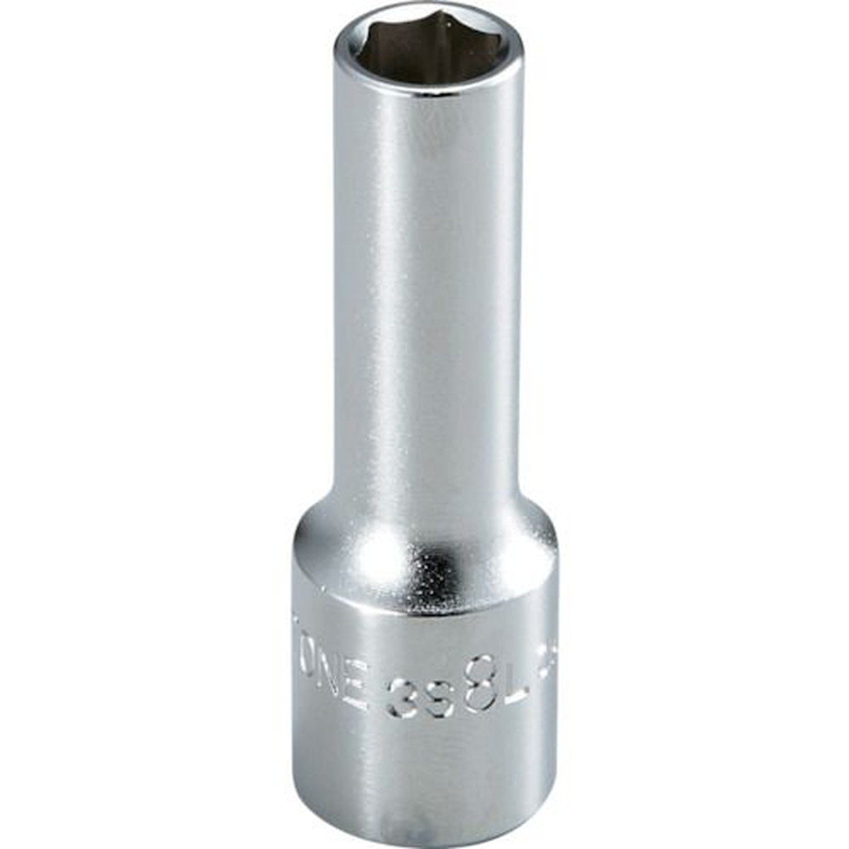 TONE　ディープソケット（6角）　対辺寸法18mm　全長54mm　1個 (3S18L)