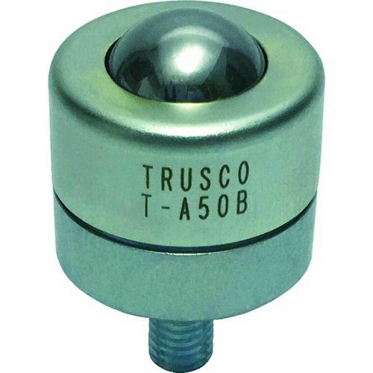 TRUSCO ボールキャスター 切削加工品上向用 スチール製ボール 1個 (T-A50B)