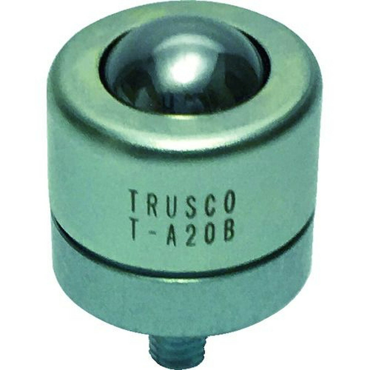 TRUSCO ボールキャスター 切削加工品上向用 スチール製ボール 1個 (T-A20B)