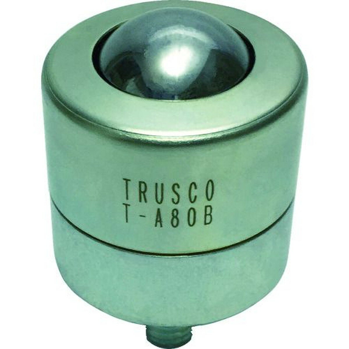 TRUSCO ボールキャスター 切削加工品上向用 スチール製ボール 1個 (T-A80B)