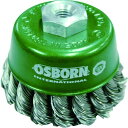OSBORN 工業用ブラシカップブラシ 1個 (608331)
