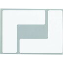 ニトムズ 耐久フロアサインズL型M白20枚 1袋 (Y6032)