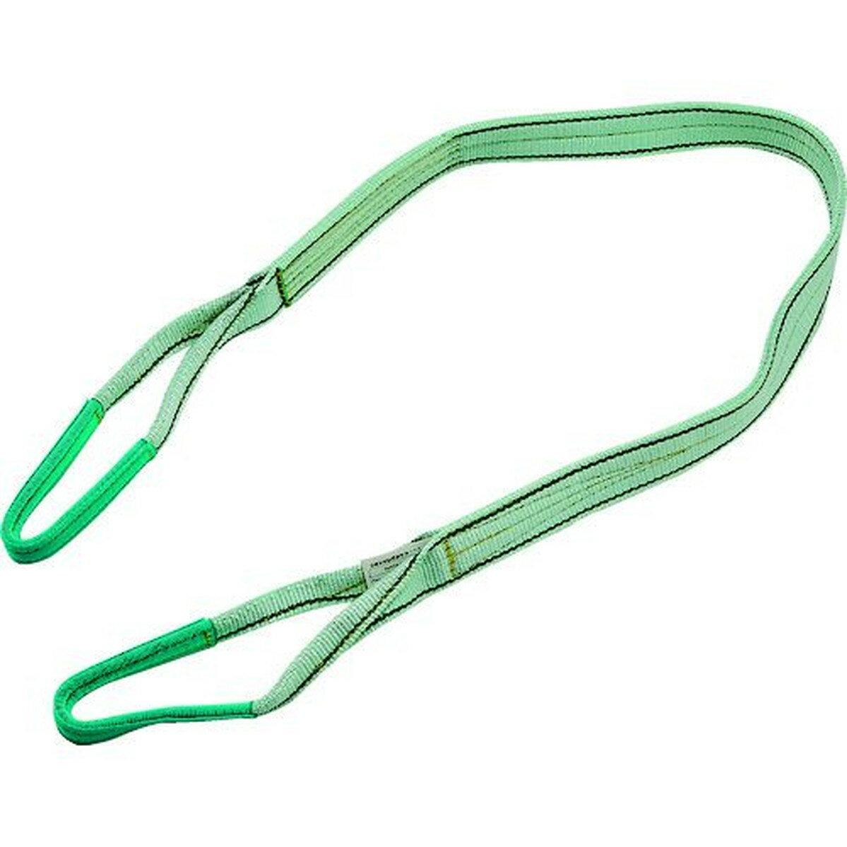 TRUSCO　強力ポリエステルスリング　JIS4等級　両端アイ形　100mmX2．0m　1本 (TPSH10020)