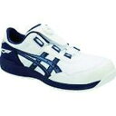 ASICS ウィンジョブCP209 BOA ホワイト×ピーコート 22.5cm 1足 (1271A029.10222.5)