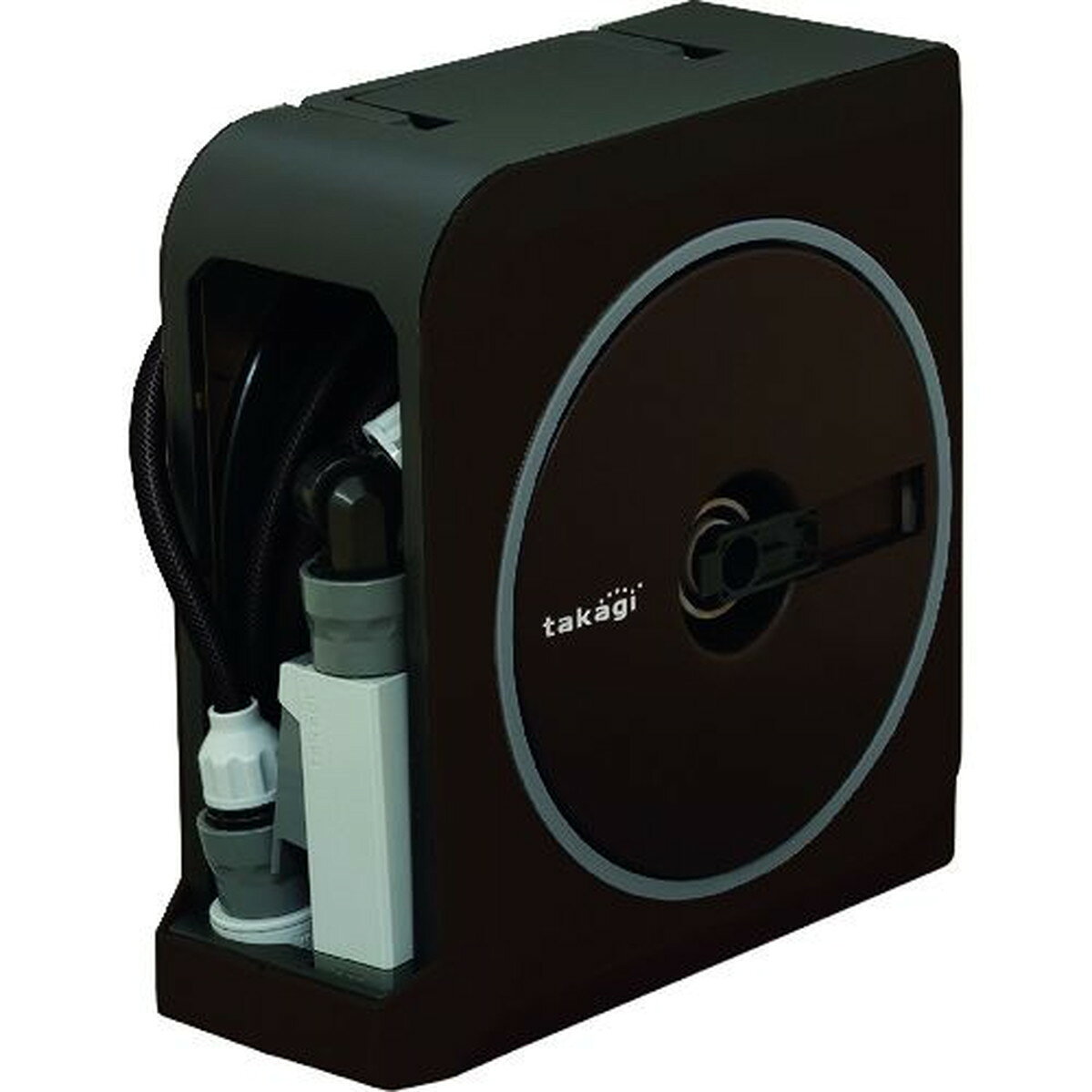 特長:●ダブルリール搭載で、蛇口側のホースも巻き取り全部収納できます。●タカギ製ホースリール史上「最小/最軽量」です。(※社内比較)●ラクロック蛇口搭載で工具不要で蛇口に取り付け出来ます。●収納に困らないコンパクト設計です。●ホースには防藻...