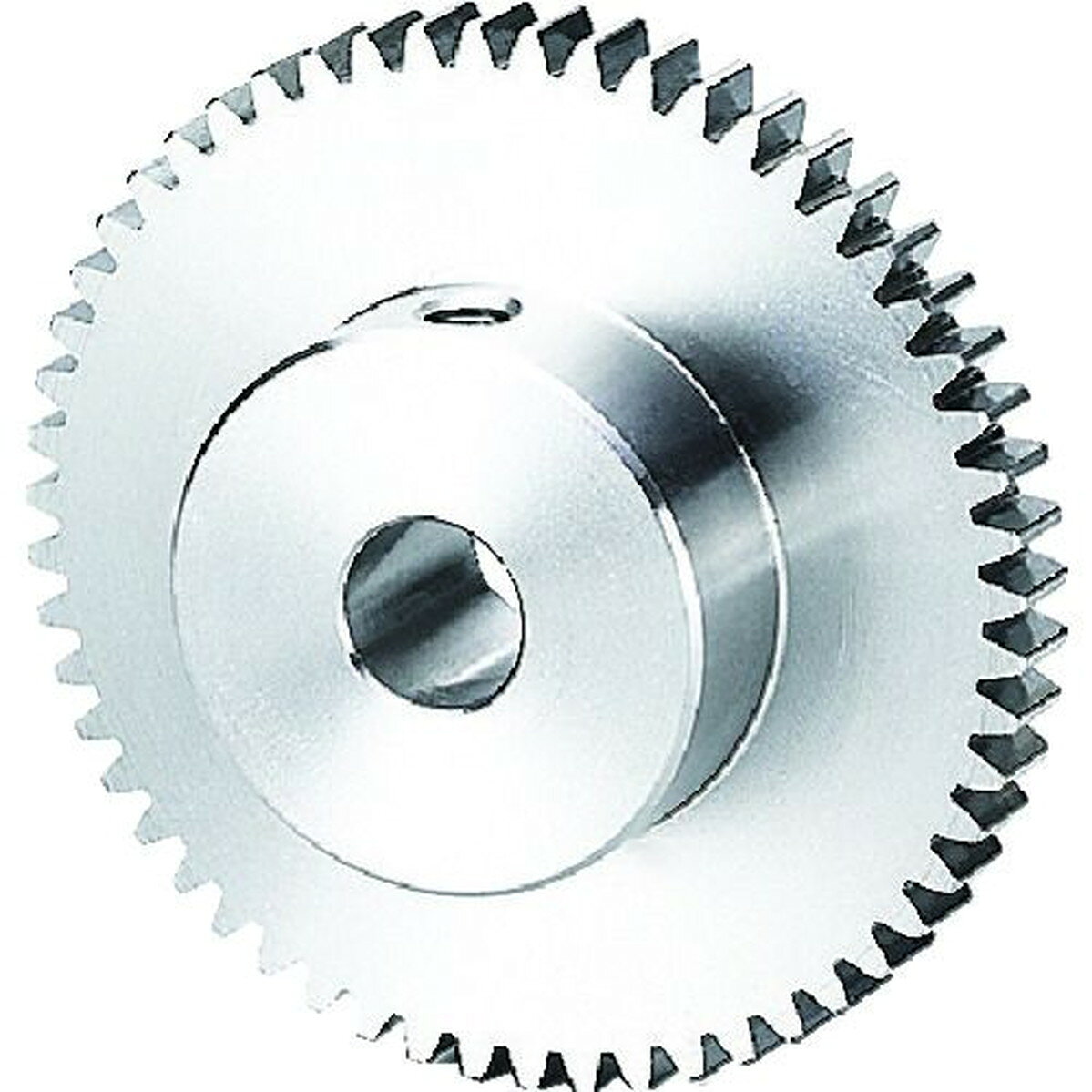 KG　ステンレス平歯車　S1SU　120B＊0610　形状B1　モジュール1　歯数120　歯幅6mm　穴径Φ10mm　1個 (S..