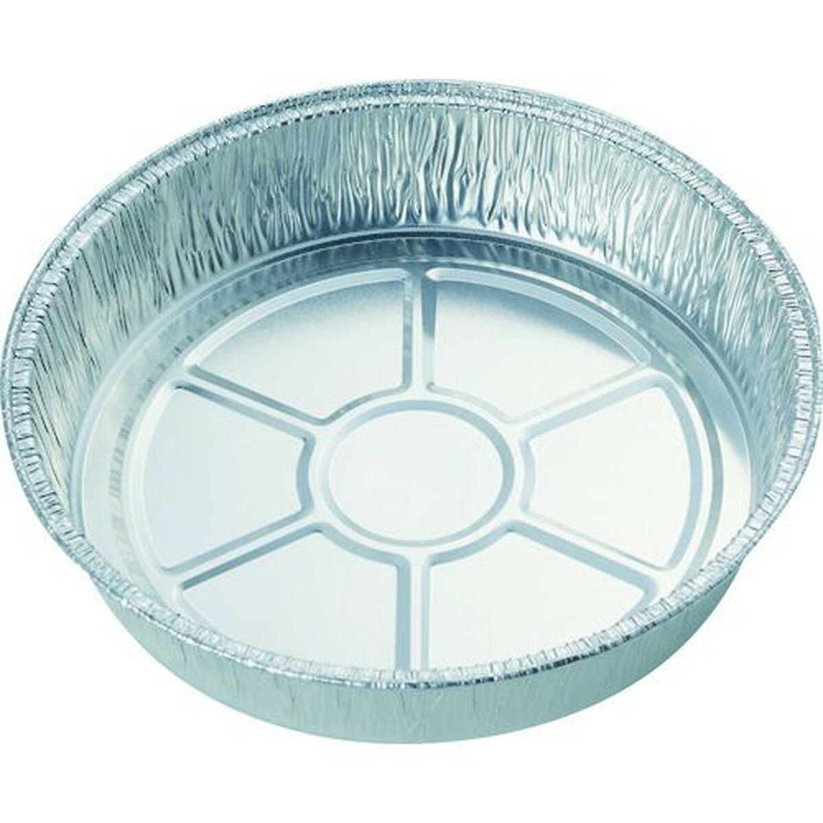 TRUSCO　使い捨てアルミ容器　丸深型　20枚入　1500CC　1袋 (RD2314B2)