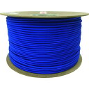 ユタカメイク タイトゴムロープドラム巻 6mm×200m ブルー 1巻 (PRT30)