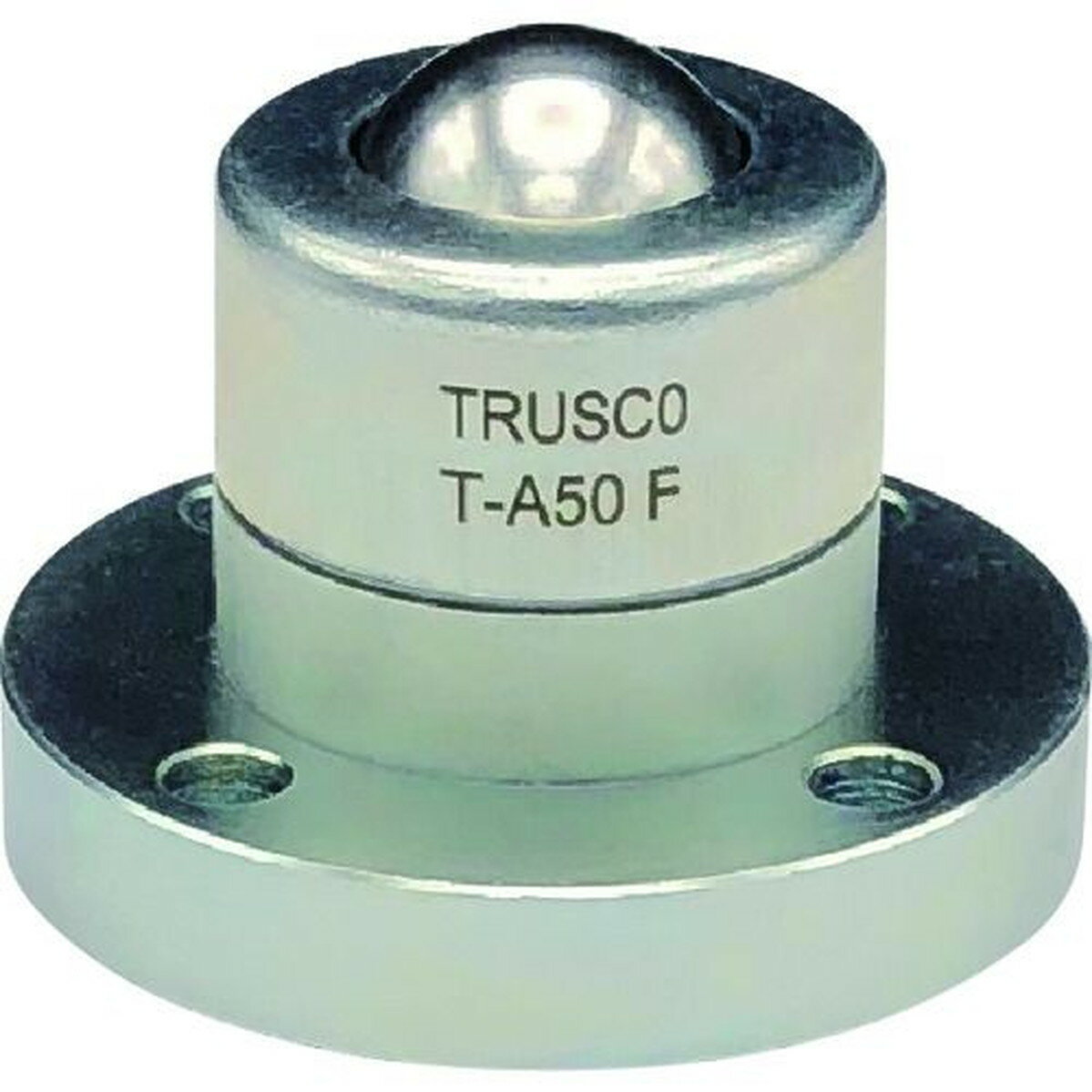 TRUSCO ボールキャスター 切削加工品 フランジタイプ 1個 (T-A50F)