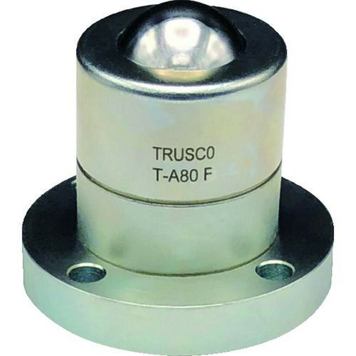 TRUSCO ボールキャスター 切削加工品 フランジタイプ 1個 (T-A80F)