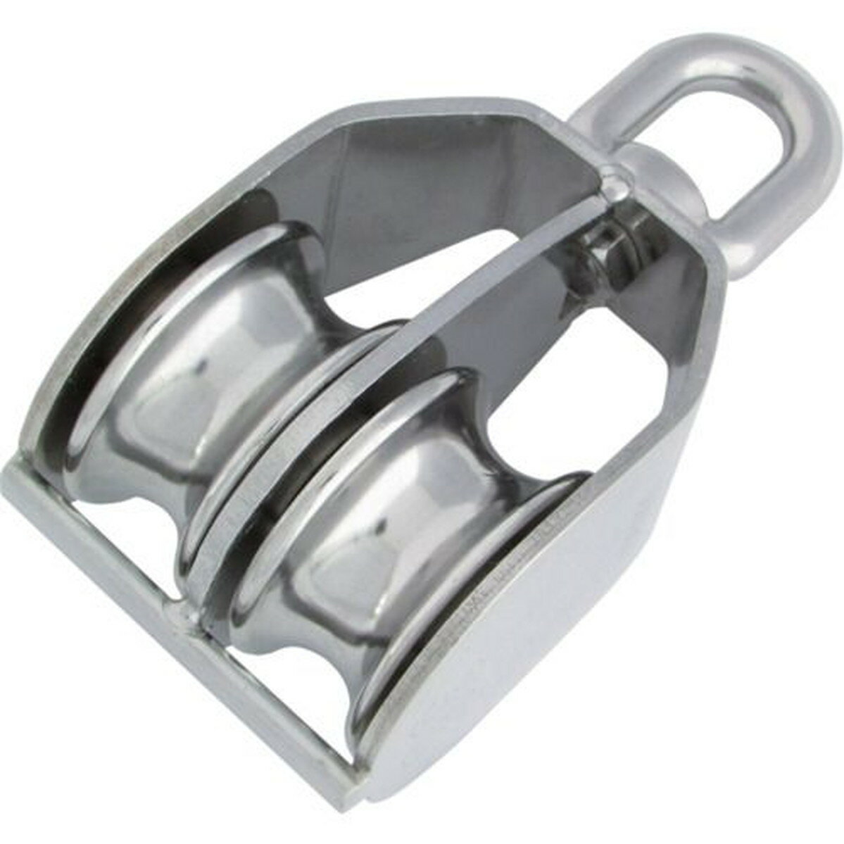 水本　滑車　ステンレス　豆ブロック　基本使用荷重0．16t　1個 (B1273)