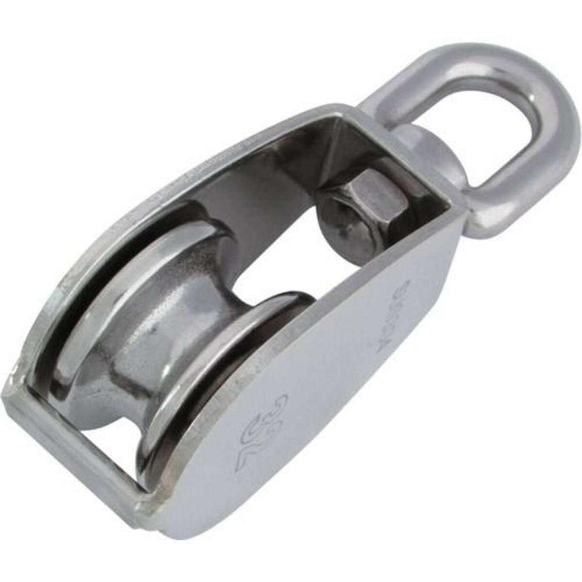 水本　滑車　ステンレス　豆ブロック　基本使用荷重0．24t　1個 (B1122)