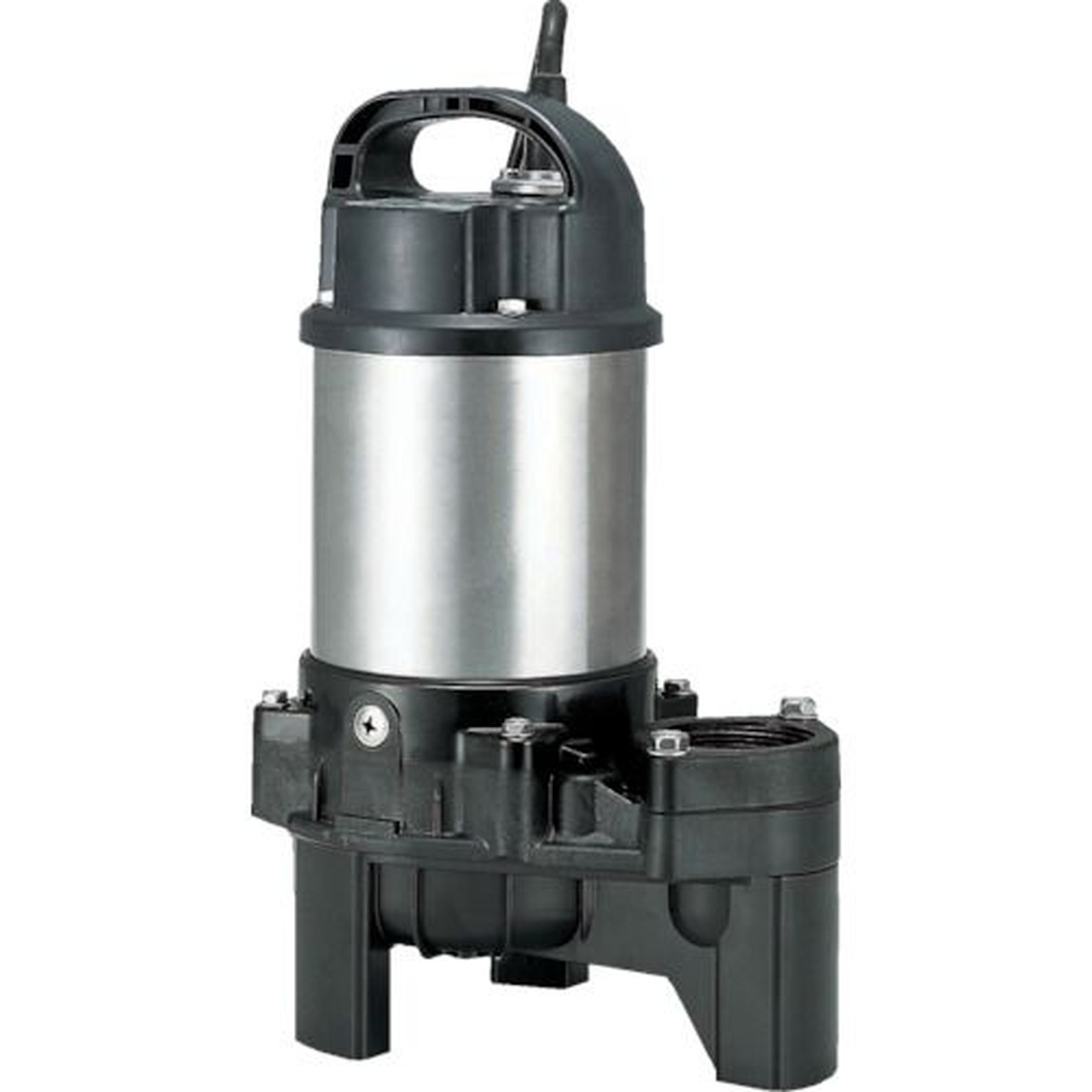 ツルミ　樹脂製汚物用水中ハイスピンポンプ　50HZ　口径40mm　単相100V　50Hz　1台 (40PU2.15S)