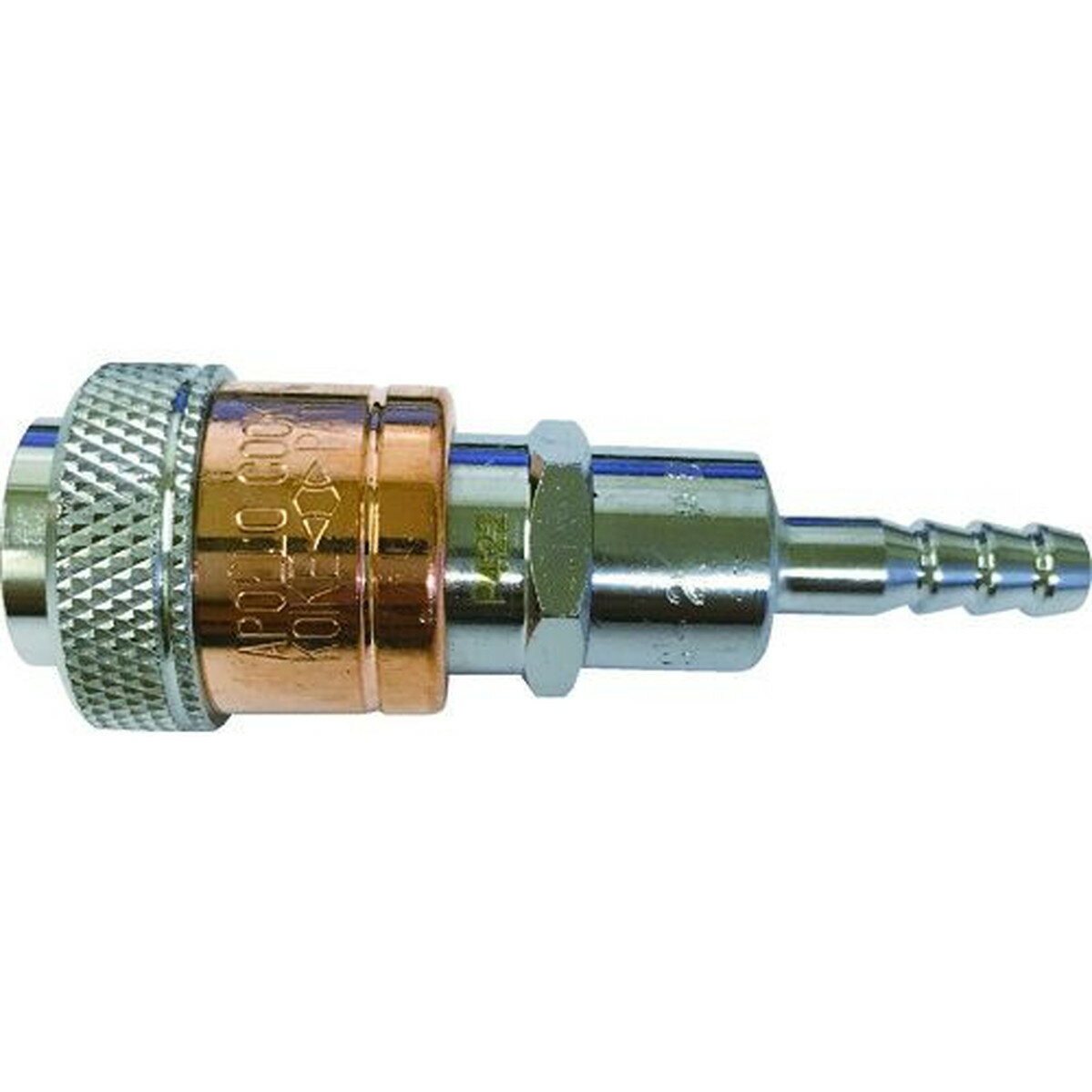 小池酸素 アポロコック(ソケット) ホース用 適用流体燃料ガス 接続サイズφ6 S1A02112 1個 (AS26)