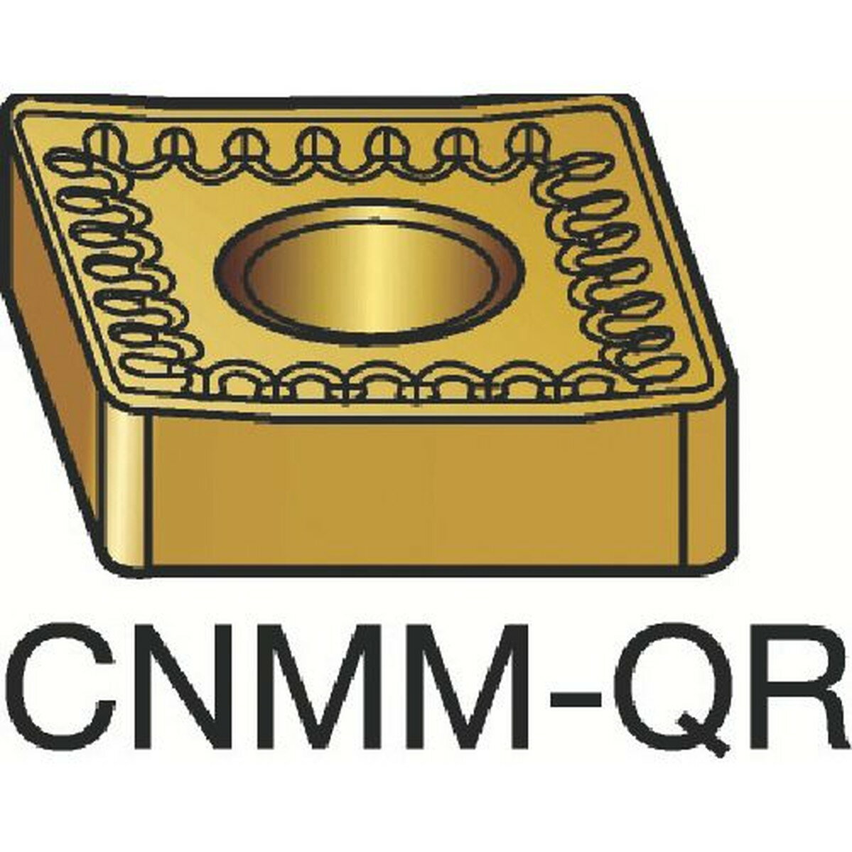 SANDVIK　T−Max　P　旋削用ネガチップ（110）　2025　10個 (CNMM120412QR)