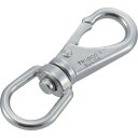 TRUSCO スイベルスナップ ステンレス製 線径Φ7×開口14mm (1個入) 1袋 (TSS3)(3)